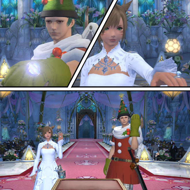 Sakon Ji & Eclair Carol （指輪交換シーン）